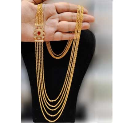 "1gram Chandra Haram with Locket - 001 - Click here to View more details about this Product